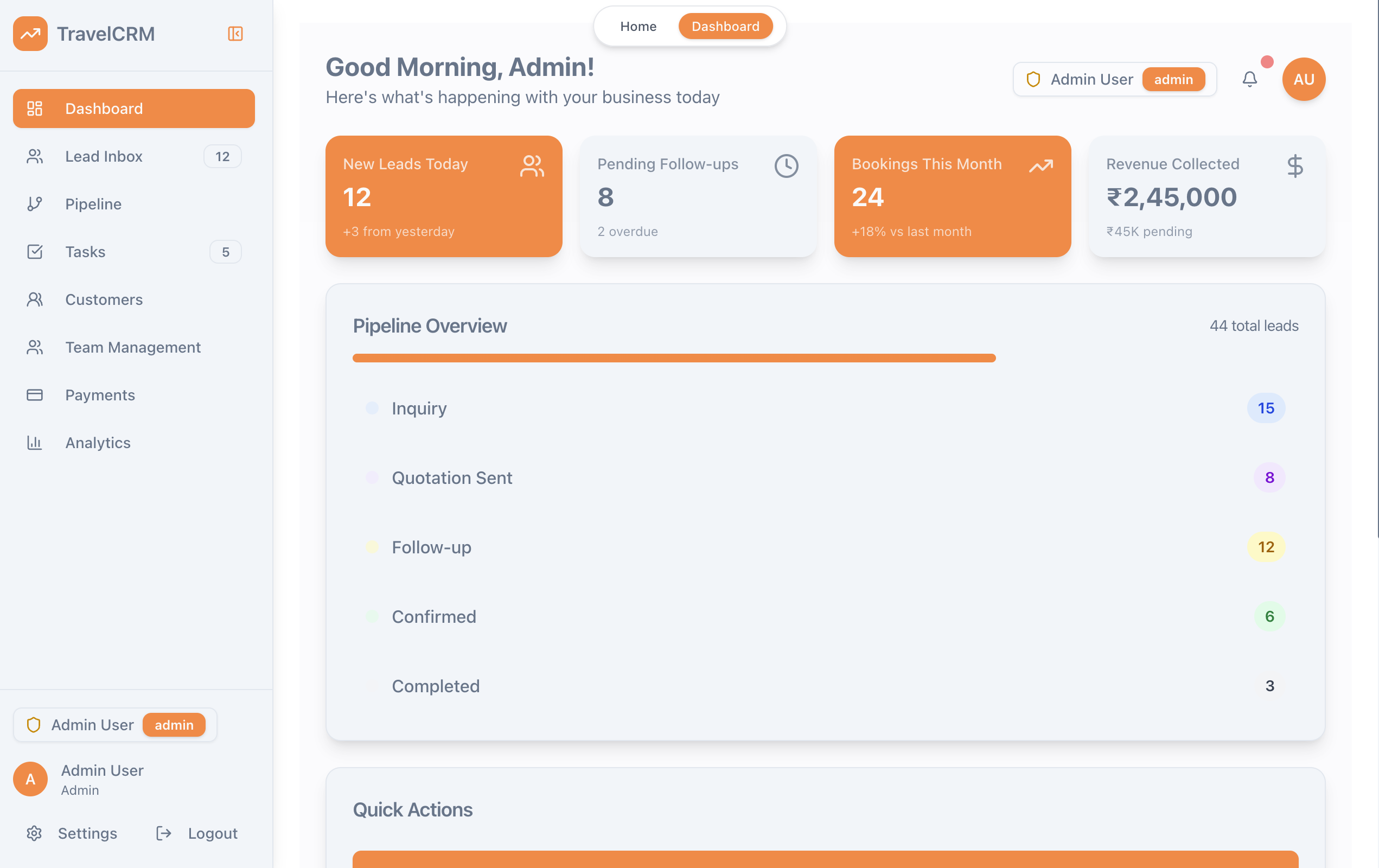 TravelCRM Pro
